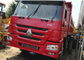 Red Color HOWO 375 Howo Dump Truck 12 Wheeler Used One Year Warranty