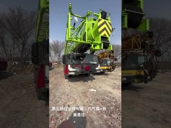 ZOOMLION camiões usados ZTC1100V7531 poderoso com capacidade de 110 toneladas