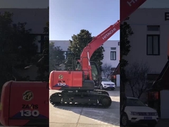 HITACHI ZX130 Usado Hitachi Mini Excavator 0,52m3 Capacidade 13100Kg Para transporte