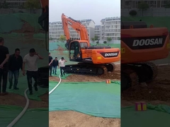 Doosan DX215 de segunda mão Excavadora Excavadora 20800kg 0,92m3 Balde