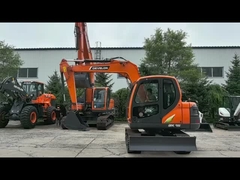 DX75 Excavadora Usada Doosan 0.40m3 Balde 7500kg Com Operação de Segurança